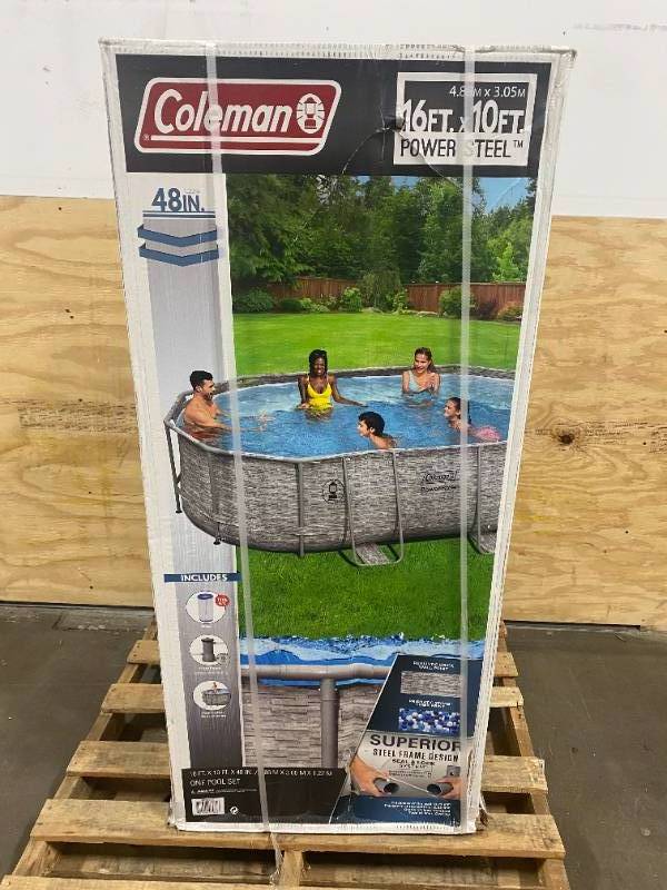 Coleman Swimming Pools! Steel Frame Design! | K-BID