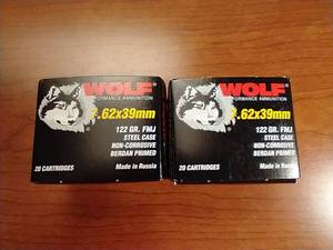 40 Rounds 7.62x39mm Ammunition
