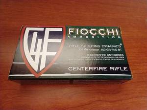 20 Rounds .308 FMJ Boat Tail Ammunition