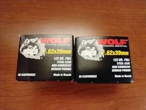 40 Rounds 7.62x39mm Ammunition