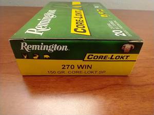 20 Rounds .270 Soft Point Ammunition