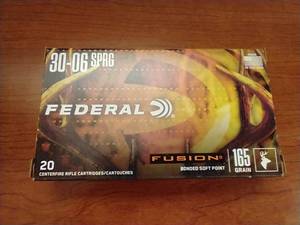 20 Rounds 30-06 Bonded Soft Point Ammunition