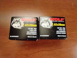 40 Rounds 7.62x39mm Ammunition