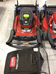 lot 16 image: Lot of 2 Lawn mowers Customer returns (review pictures)