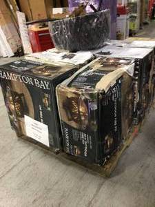 lot 21 image: Pallet of assorted Fire Pits (Various conditions, models and colors) review pictures