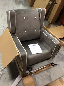 lot 38 image: Naomi Home Odelia Cream Microfiber Swivel Gliding Rocker Recliner Review all Pictures
