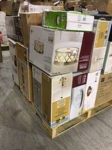 lot 2 image: Pallet with assorted lighting various models and conditions customer returns  see pictures