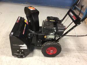 lot 3 image: 22 in. Two-Stage Gas Snow Blower with Recoil Start by Legend Force (customer return) review pictures
