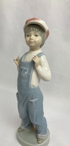 Two Lladro Porcelain Figurines  - #4898 Boy From Madrid and # 7620 Best Friend