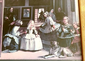 Velzquez Las Menina Framed Poster From Museo del Prado 1990