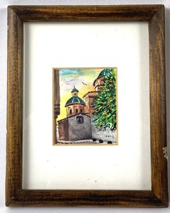 Three Small Watercolors By Junquera