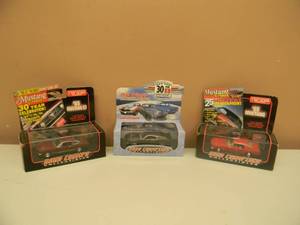 3 - ROAD CHAMPIONS 143 SCALE DIE-CAST - 30TH ANNISERSARY 69 Ford Mustang, 65 MUSTANG GT, 65 MUSTANG -  IN BOX - GREAT SET - SEE PICTURES