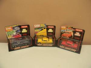 3 - ROAD CHAMPIONS 143 SCALE DIE-CAST - CHEVROLET 55 NOMAD, 55 BEL AIR, 55 BEL AIR - ALL 1 OF 10,000 - IN BOX - GREAT SET - SEE PICTURES