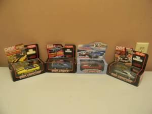4 - ROAD CHAMPIONS 143 SCALE DIE-CAST - 68 CAMARO, 69 CAMARO 30th ANNIVERSARY, 69 CAMARO, 69 CAMARO - ALL 1 OF 10,000 - IN BOX - GREAT SET - SEE PICTURES