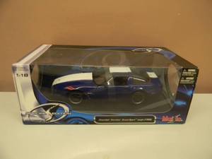MAISTO SPECIAL EDITION 118 SCALE DIE-CAST 1966 CORVETTE COUPE GRAND SPORT - GREAT PIECE - NICE - IN BOX - SEE PICTURES