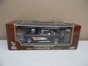 ROAD LEGENDS 118 SCALE DIE-CAST 1957 CORVETTE GASSER - NICE COOL PIECE - IN BOX - SEE PICTURES