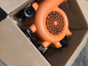 1625 CFM Blower Fan Air Mover with Handle and Wheels by RIDGID (good condition) see pictures
