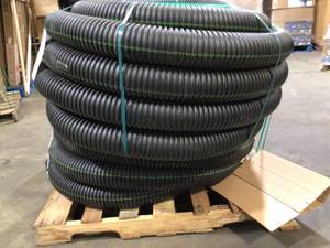 4 in. x 100 ft. Corrugated Pipes Drain Pipe Solid by Advanced Drainage Systems (2 rolls)
