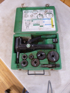 Green Lee Hydraulic Punch Driver
