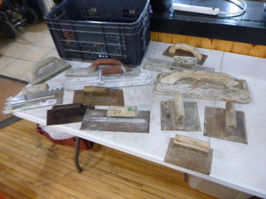 Crate of Trowels