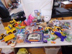 Tote Full of Toys