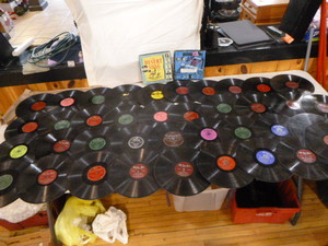 Lot of Old Vinyl Records
