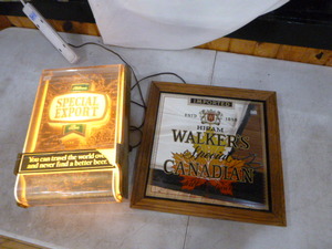 Special Export and Walker Canadian Signs