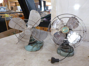 2 Vintage Fans