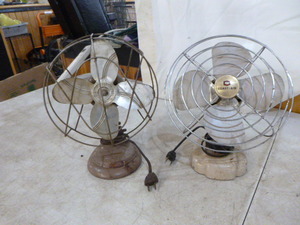 2 Vintage Fans