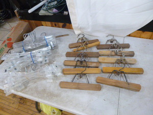 Lot of PantsSkirt Hangers