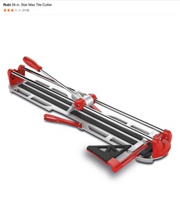 lot 2 image: Rubi 26 in. Star Max Tile Cutter & Kreg Jig K5 Pocket-Hole System. Various Conditions. See Pictures