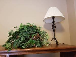 Lamp and Greenery
