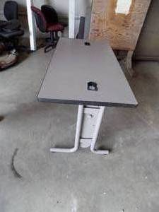 Media Table with cut outs