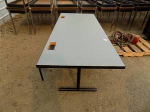 Media Table with cut outs