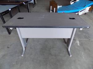 Media Table with cut outs