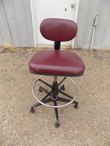 Adjustable Vinyl Office Chair by Cramer