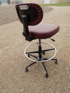 Adjustable Vinyl Office Chair by Cramer