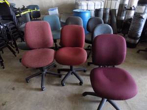 6 Assorted Office Chairs