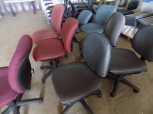 15 Assorted Colors Office Chairs