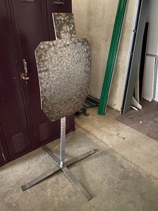 Target from gun range