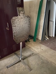 Target from gun range