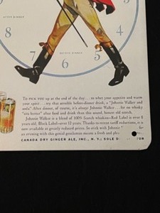 Johnnie Walker Collectible Tin Sign