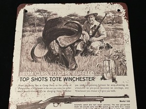 Winchester Collectible Tin Sign