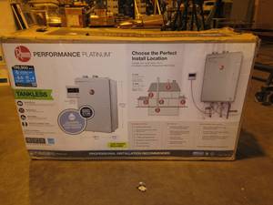 lot 45 image: Rheem Performance Platinum 9.5 GPM Natural Gas High Efficiency Indoor Tankless Water Heater