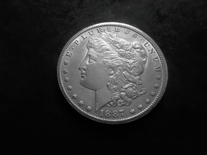 1887 S Morgan Silver Dollar