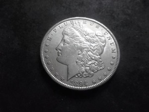 1894 O Morgan Silver Dollar