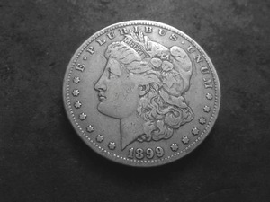 1899 O Morgan Silver Dollar Micro O