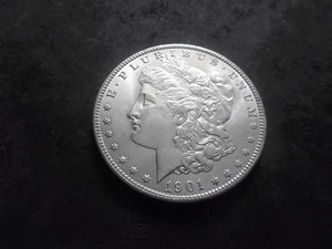 1901 O Morgan Silver Dollar