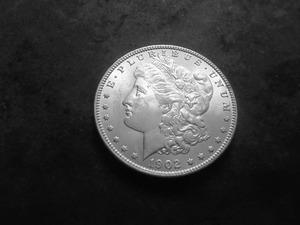 1902 O Morgan Silver Dollar