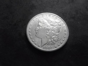1902 S Morgan Silver Dollar